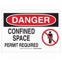 Confined Space Sign