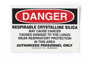 Silica Sign