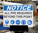 PPE Sign