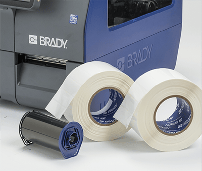 Some examples of i7500 labels on 3-inch cores. 