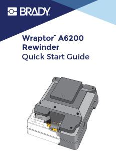 Wraptor A6200 Rewinder Quick Start Guide