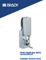 A8500 Stroke Applicator 4414 Manual