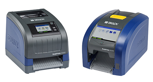 A Brady i3300 and i5300 printer