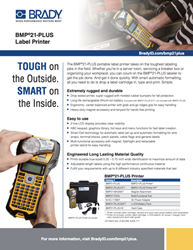 BMP21-Plus Printer Support | Brady