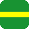 Color of green with yellow stripe wire