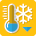 low temperature resistance icon